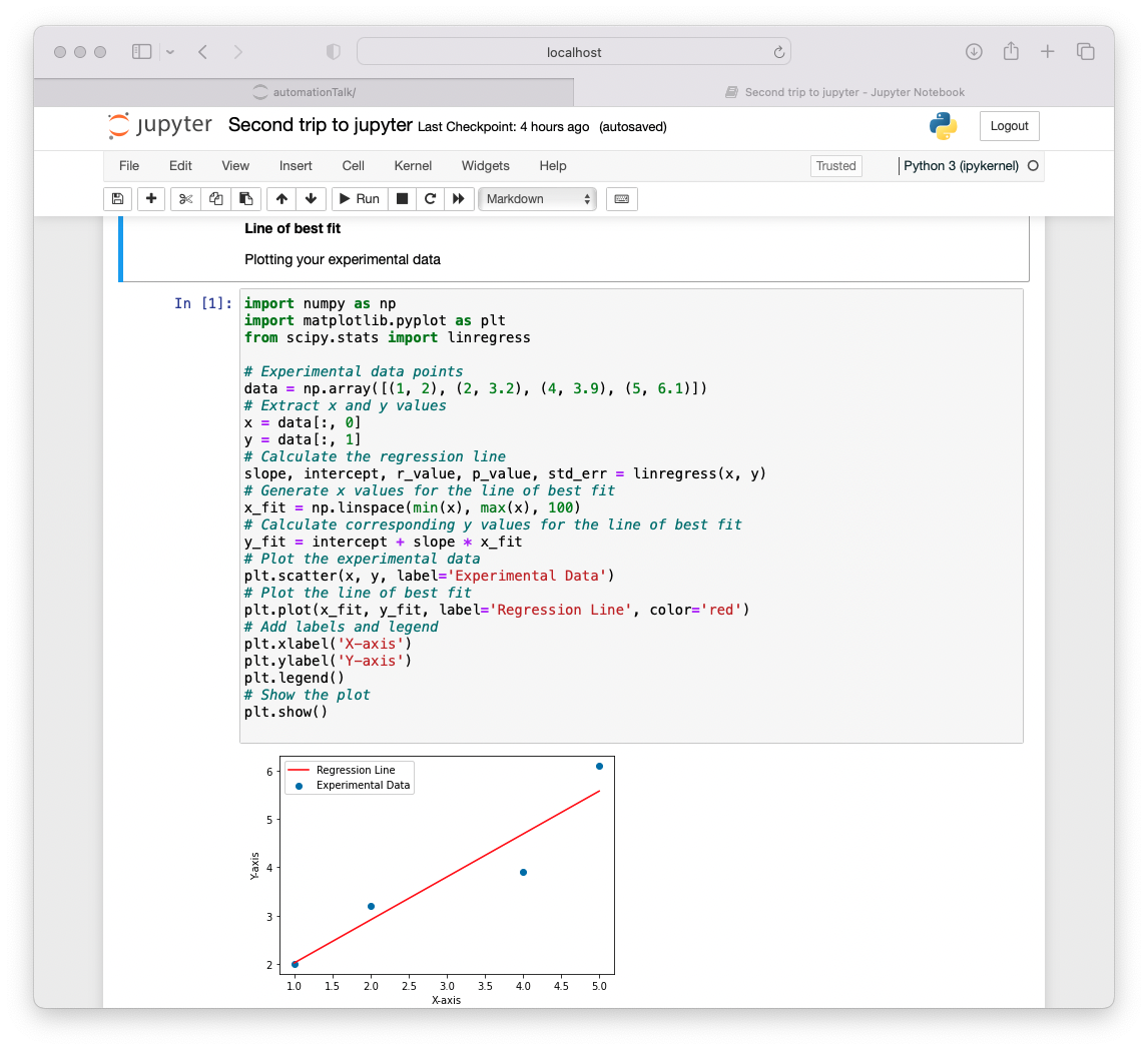 Second jupyter notebook